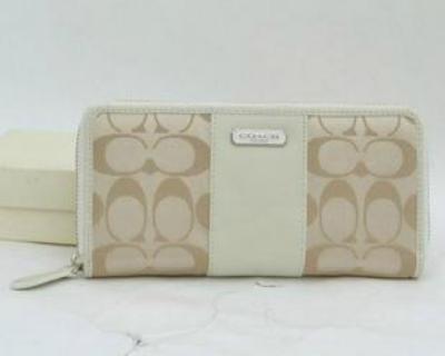 discounted Coach Wallets - 43439 white